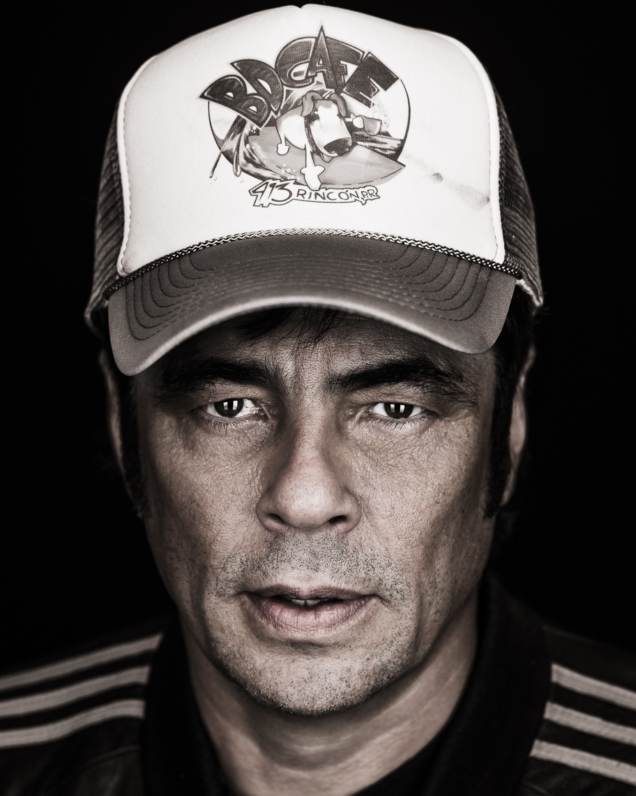 Benicio Del Toro photographed by Eric Schwabel