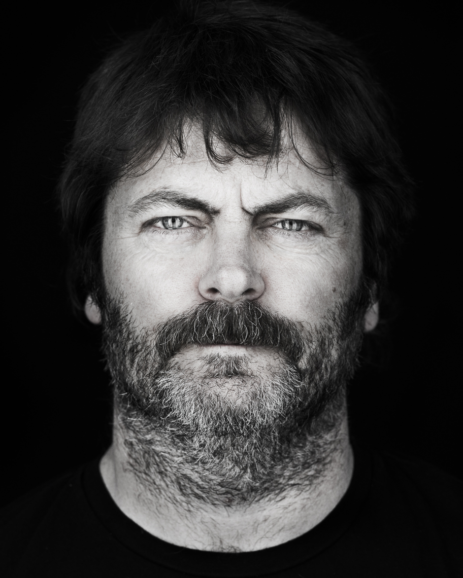 Nick Offerman photographed by Eric Schwabel